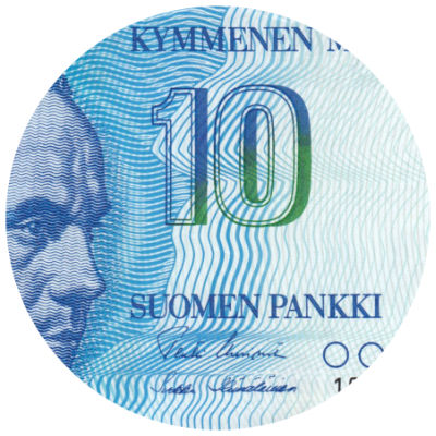 10 Markkaa 1986